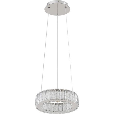 Globo - suspension - Mucky - chrome - métal - Ø 30cm - LED - (1/5)