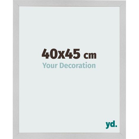 yd. - Cadre photo 40x45 - Acier Inoxydable - MDF - Bologna (1/5)