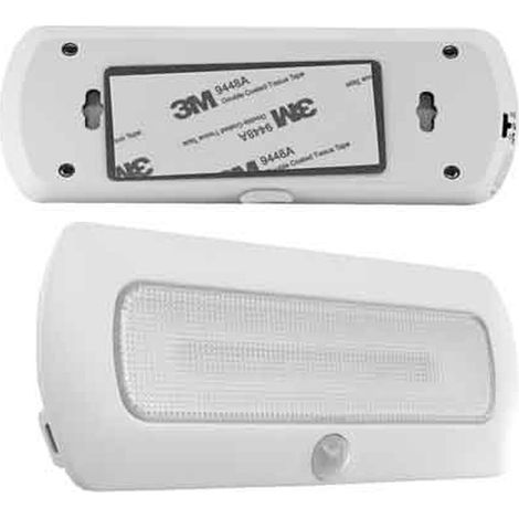 LUCE DI CORTESIA PER ARMADI CON SENSORE DI MOVIMENTO 4 Led - 100Lm