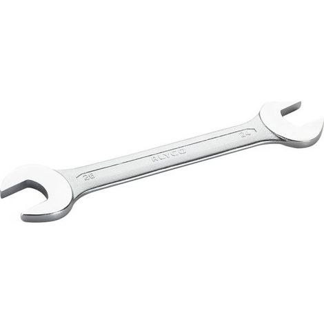 Clé fixe à deux mâchoires 27x29 mm alyco orange ALYCO 170027 (1/5)