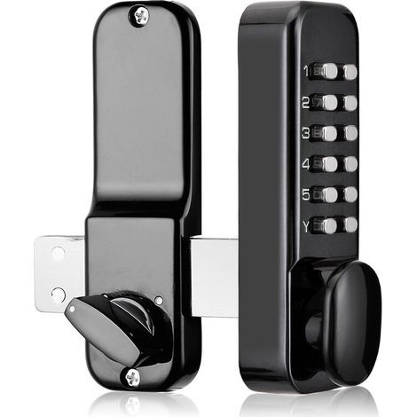 Andyou – Waterproof Digital Code Lock for 10-65mm Doors – 304 Stainless Steel – Simple Keyless Installation – Weather Resistant (1/4)