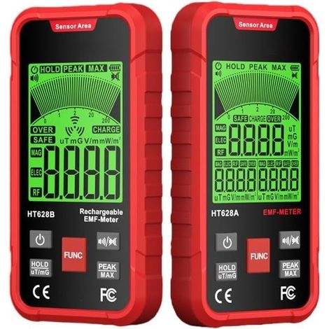 Compteur de champs lectromagn tiques cran LED d tecteur de (1/5)