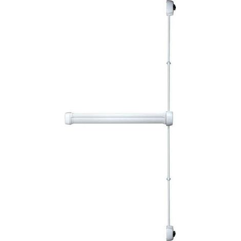 Serrure anti-panique à 1 point - 900 mm - argent