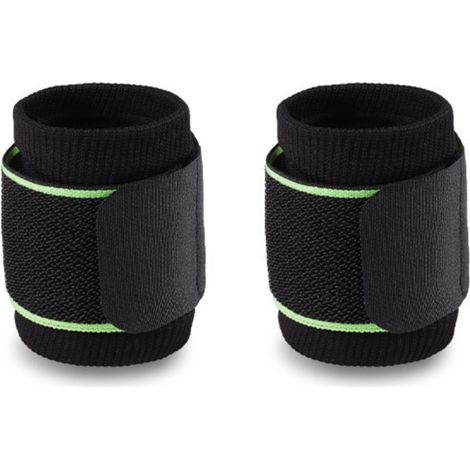 Juego de 2 soportes de muñeca ajustables AIXING para gimnasio, compresión de muñeca, vendajes elásticos para hombres y mujeres, tenis, tendinitis del túnel carpiano.