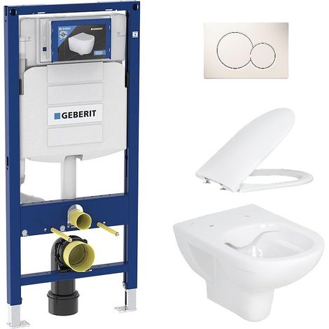 Pack Bati support geberit et Wc suspendu Laufen pro (1/5)