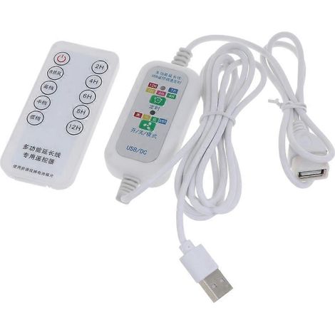 Volle Kontrolle über Ihren Ventilator mit einem USB-Drehzahlreglerkabel und einer Fernbedienung