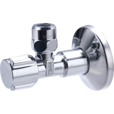 Schell 49170699 - Rubinetto Ad Angolo Sottolavabo Con Impugnatura Confortevole, 1/2 DN 15 (1/5)