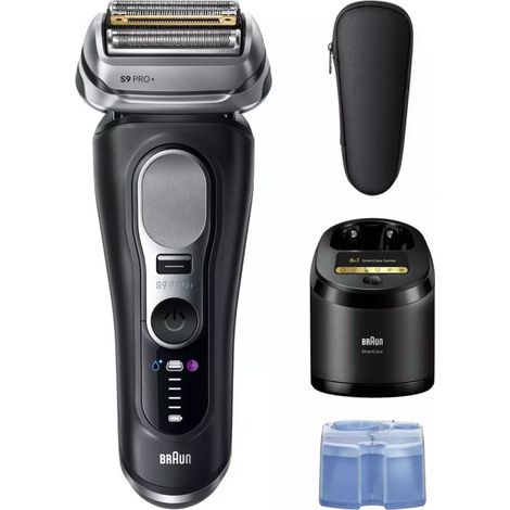 Rasoio elettrico - BRAUN - Serie 9 9660cc - 60 min - Impermeabile - Nero