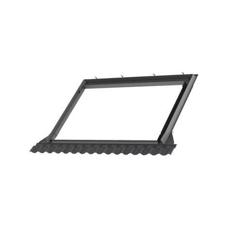 Raccord d'étanchéité pour verrière atelier 3en1 sur toit tuile Gris 188x140 cm - VELUX - EDWS FFKF08 2000 (1/2)