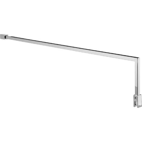 Nuie Chrome 1000mm Square Shower Screen Support Bar - FIX023 (1/7)