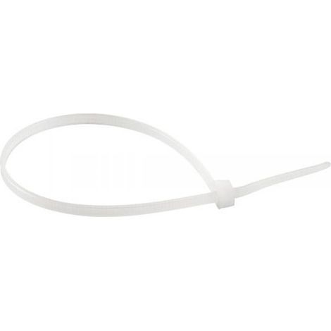 100 Liens Nylon 6.6 Blanc 2.5 x 165 mm - Nylon 6.6 - D-Work (1/2)