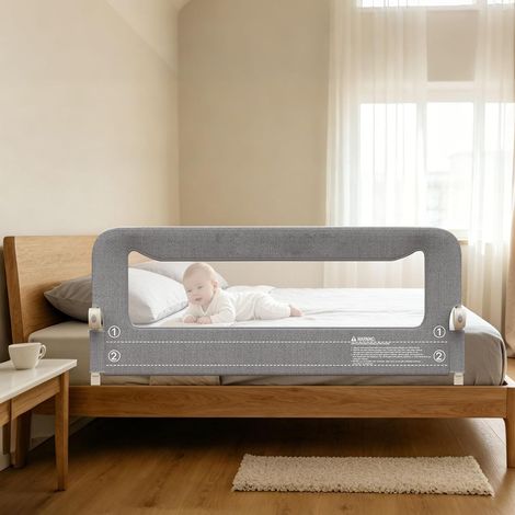 Adulte De Securite Lit, Barrière Lit,Barriere De Sécurité Pour Lit enfant (1/5)