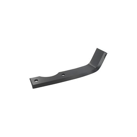 Cuchillo de fresa recto para motocultor adaptable en Agria y Solo - L: 210mm. Tipo escardador.