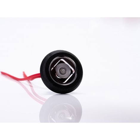 FEU DE GABARIT LED ROUGE A ENCASTRER 12/24V + câble 2×0,75 mm² (1/3)