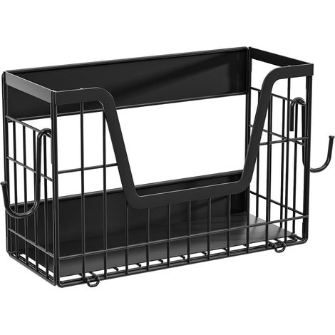 Magnetisches Gewürzregal für Kühlschrank, 2er Set Magnetregal Kühlschrank Organizer ohne Bohren, Metall Magnetische Ablage Kühlschrankregal für Küchenorganisation und Lagerung (1/2)