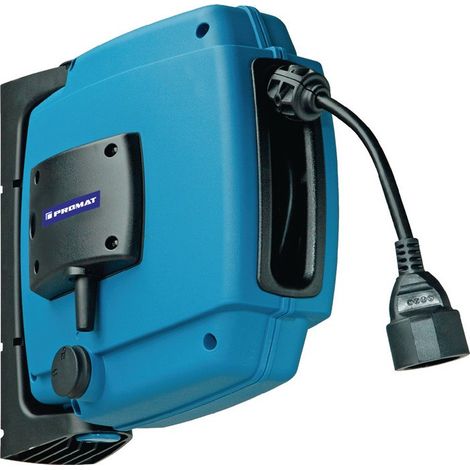 Enrollador de cable H07RN-F longitud de cable 12 m grado de protección automática IP 44 PROMAT