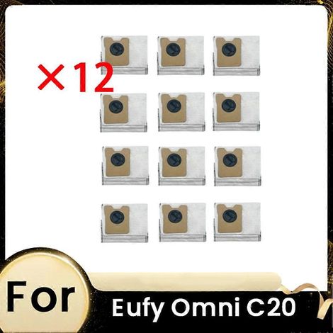 12 Dust Bags pour Omni C20 Sweeper Accessoires Built to Last and Work Well (1/5)