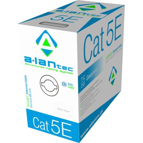 Cavo ALANTEC UTP 4PR cat.5e in PVC 305 m