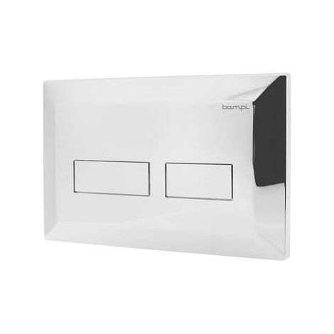 PLACCA DOPPIO SCARICO QUEEN Misura: Cromo