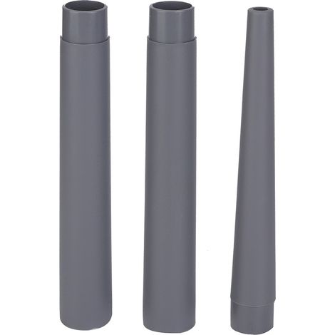 9 pièces accessoires aspirateur multifonctions brosse angle buse plastique jeu 32/35mm (1/4)