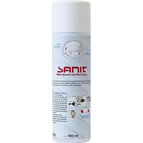 SANIT Nettoyant Whirlpool adaptateur inclus (boite 500ml)