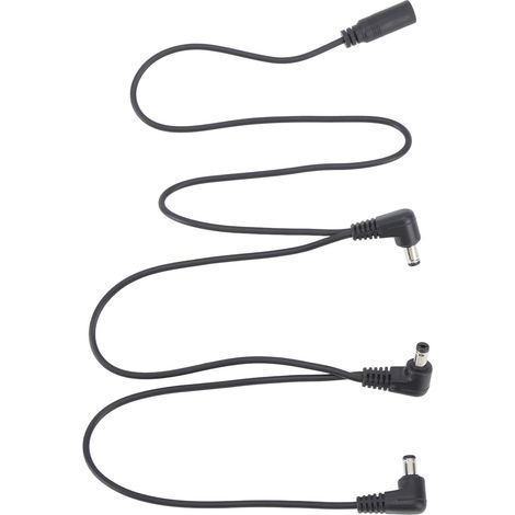 Câble d'alimentation pour pédale de guitare, 1 à 3 voies, câble adaptateur secteur en PVC avec âme en cuivre pour pédale d'effet à isolation phonique (1/5)