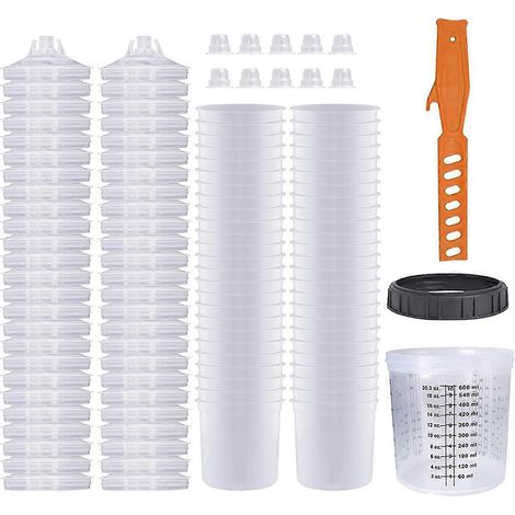 600 ml (20 oz) Farbbecher-Set für Autolacke
