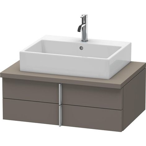VERO mobile basso consolle 285x800x518mm flanella grigio satinato