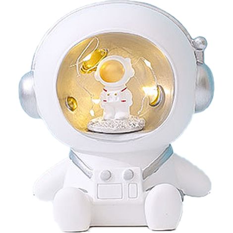 Lampe de nuit astronaute mignonne, tirelire décorative pour chambre d'enfant - Idée cadeau anniversaire fille garçon (1/5)