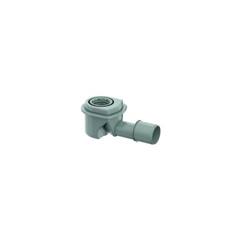 ACO Showerdrain M Ablaufk. Sperrwasserh.50mm,Einb.125-165 mm,waagr. 9010.81.20 (1/3)