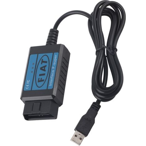 GARRYFIZH Outil de diagnostic OBD II EOBD USB pour Panda / Punto Doble Lancia (1/5)