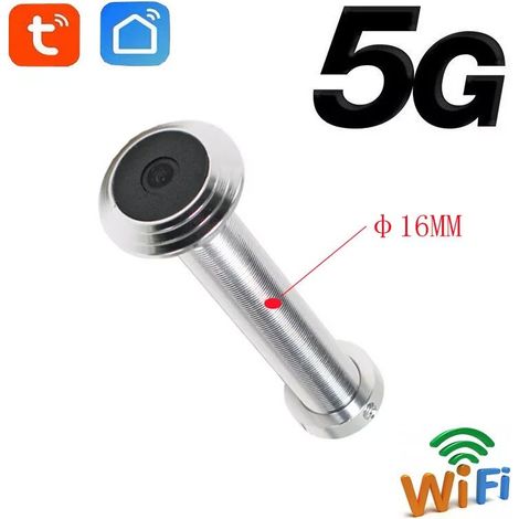 Tuya Spioncino per Porta con Telecamera Smart WiFi da 2MP 16mm (1/5)