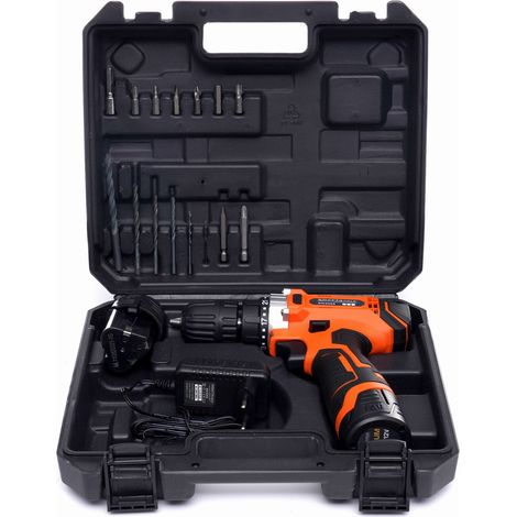 Trapano avvitatore a batteria 12V Li-ion LCD KD3068