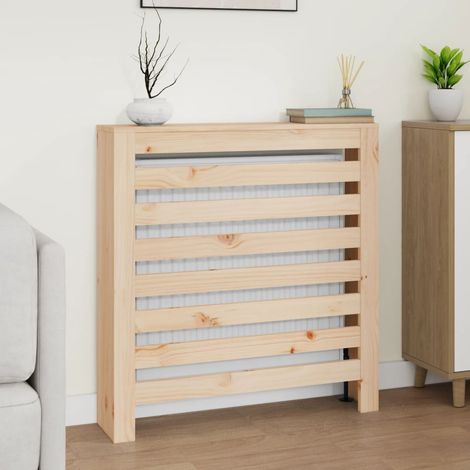 Cache-radiateur 79,5x19x84 cm Bois massif de pin