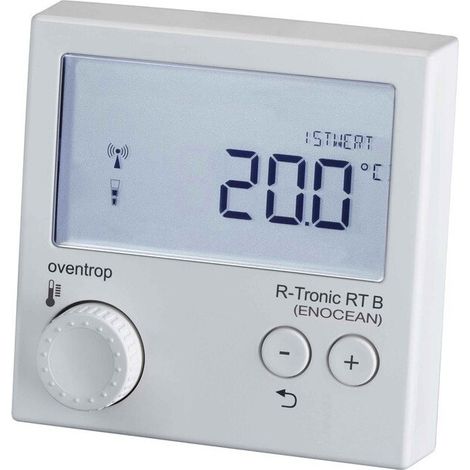 Termostato radio OV R-Tronic RT B EnOcean, per Smart Home bianco traffico