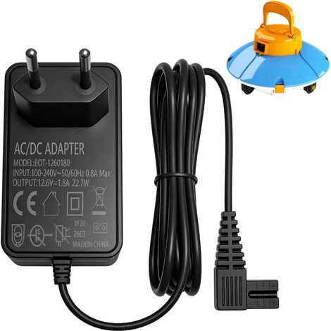 Chargeur pour robot de piscine, 12,6 V, bloc d'alimentation pour robot de piscine, bloc d'alimentation à courant constant (1/5)