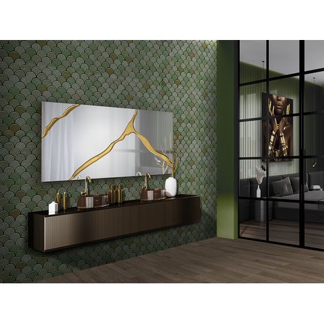 SURCOS II-ESPEJO PAN ORO 80X180 (1/3)