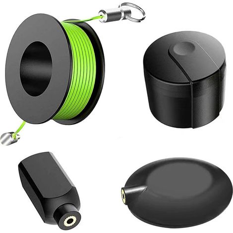 4 Pièces Extracteur De Câble Magnétique, Guide Fil 6 Mètres, Pour Tuyaux Et Murs, Outil Électricien (1/5)