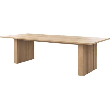 Humle Esstisch 100x200/300 cm mit Auszug Natur. (1/2)