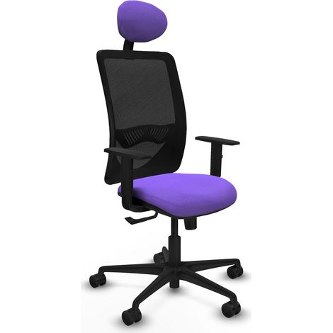 Silla de oficina piqueras y crespo Zulema negro espuma 50 mm (1/2)