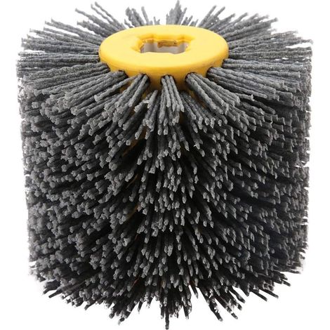 100mm Deburring, Abrasive Roller, Abrasive Wire, Wire Brush, Round Wheel, Grinding Polishing Head, Furniture Tool, Grinder, Carving (1/5)
