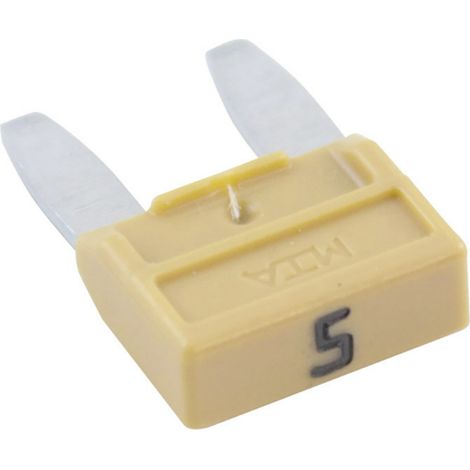 MTA Automotive 341124 330.025 Mini Flachsicherung 5 A Beige 1 St.