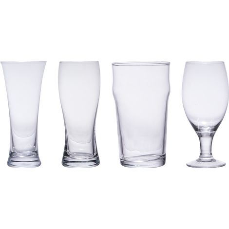 Trend - Coffret de 4 gobelets haut à bière