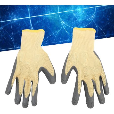 Gants en caoutchouc isolants électriques 400 V, gants anti-choc électrique basse tension pour travaux sous tension. (1/5)