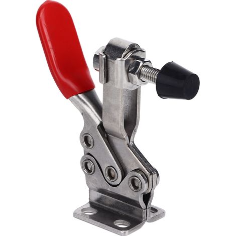 Schnellspann-Kniehebelklemme aus Edelstahl, horizontale Schweißklemme, Handwerkzeug GH 225DSS (1/5)
