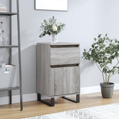 Sideboard Grau Sonoma 40x35x70 cm Holzwerkstoff