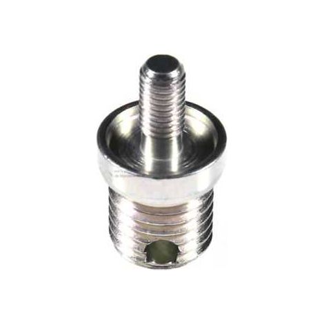 Adaptateur pour tête débroussailleuse Easy Work Tecomec et Lighting Load Oregon. Mâle. Ø 7x1,00. Pas à gauche (1/3)