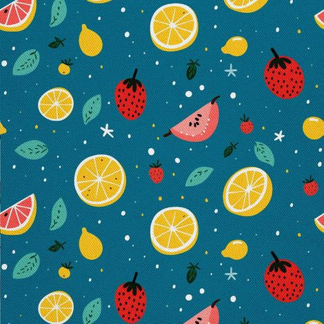 Tela decorativa para exteriores Oxford - Motivo frutal  DX6441 (1/5)