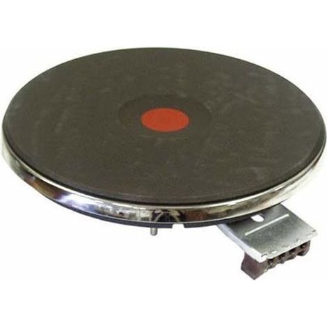 Plaque rapide 180mm 2000W 767362 – Collerette 8mm – Cadre inox pour table de cuisson – Compatible modèles C3656, F370, F7450
