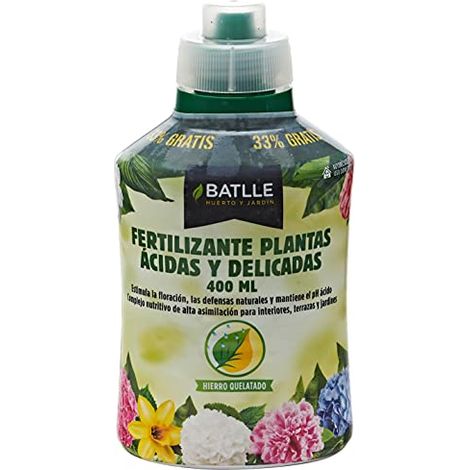 Semillas Batlle 710880UNID - Fertilizzante per piante acidofile, 400 ml (1/4)